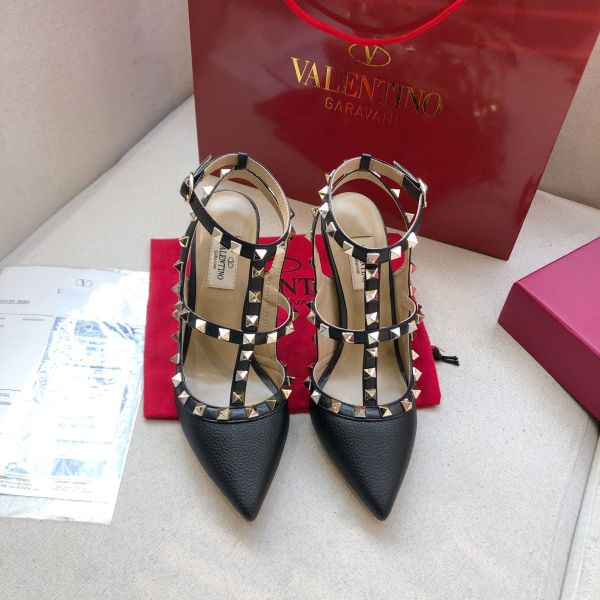Valentino Garavani Rockstud 100mm Caged Pumps