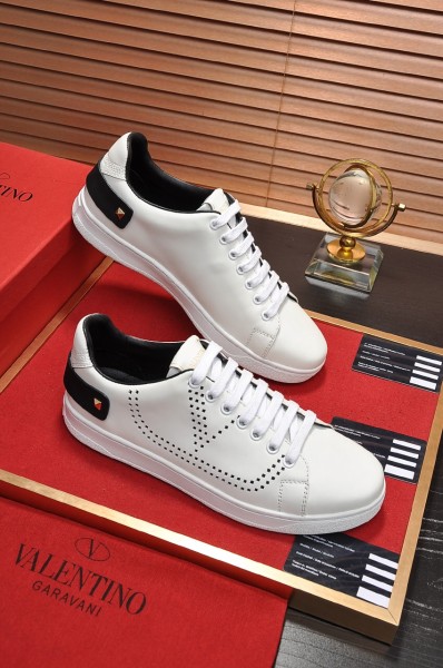 Valentino Backnet Sneaker 'White Black'