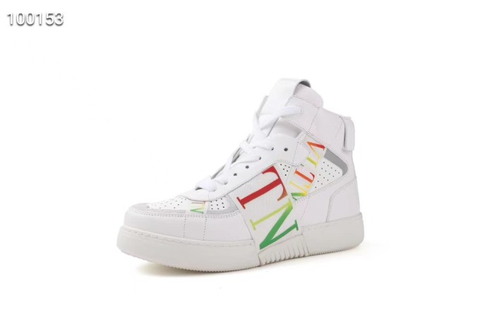 Valentino VL7N Mid top Skateboard Shoes Men's White