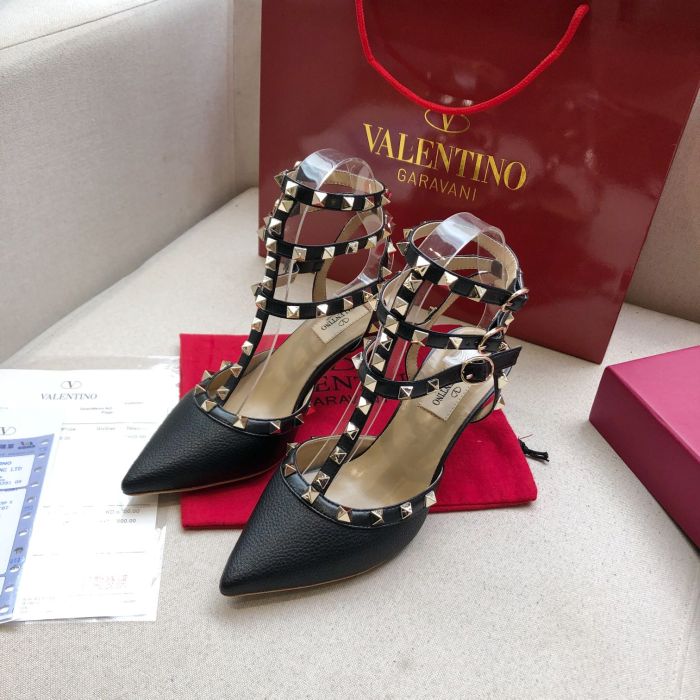 Valentino Garavani Rockstud 100mm Caged Pumps