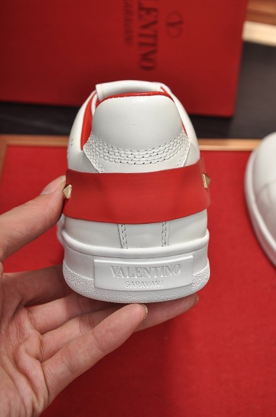 Valentino Women's Backnet Sneaker 'White Pink'