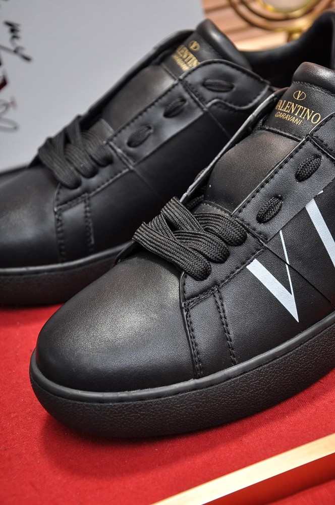 Valentino Women's Open Low 'Logo Print Black'