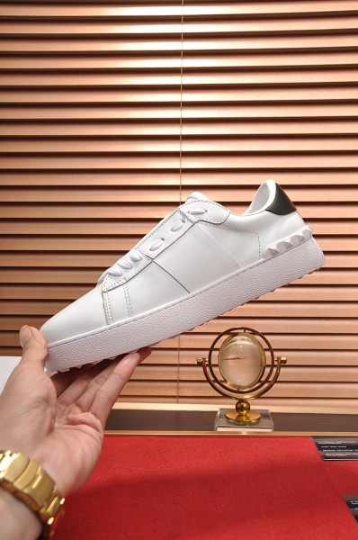 Valentino Women's Open Sneaker 'Logo Print - White'