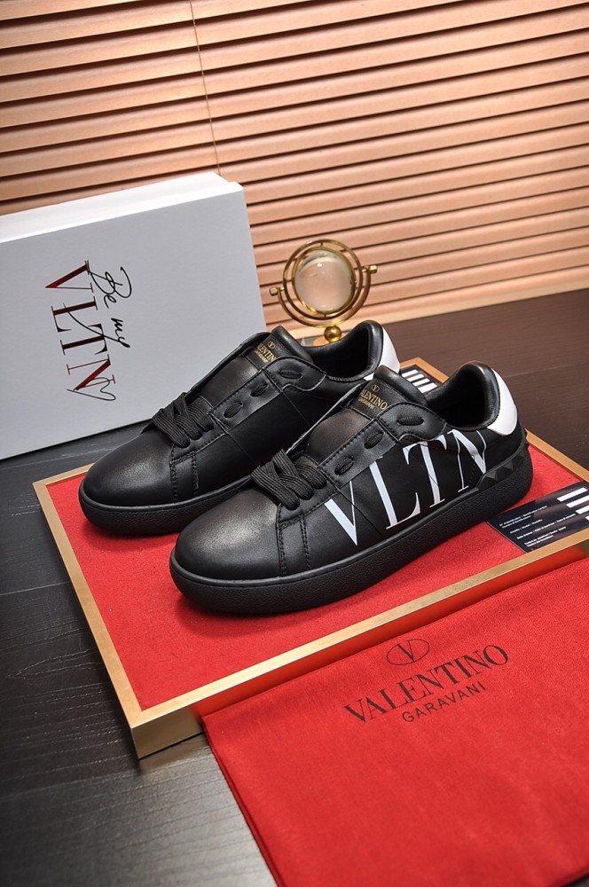 Valentino Women's Open Low 'Logo Print Black'