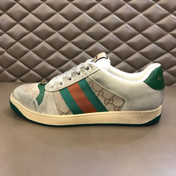 GUCCI Sneaker Screener GG Green