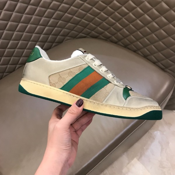 GUCCI Sneaker Screener GG Green