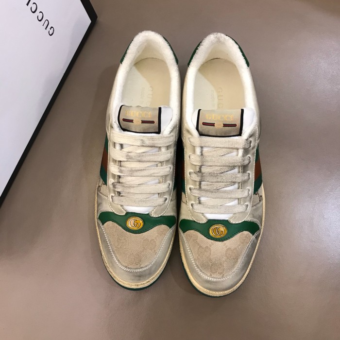 GUCCI Sneaker Screener GG Green