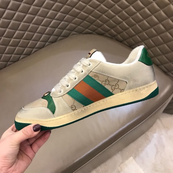 GUCCI Sneaker Screener GG Green