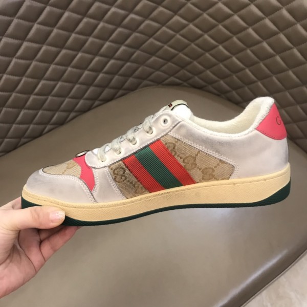 Gucci Screener Butter Leather Red