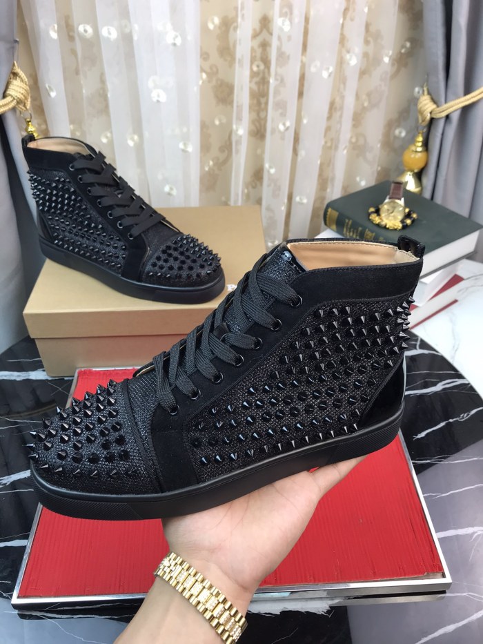 Christian Louboutin Louis Junior Spikes Orlato Flat Sneakers 1