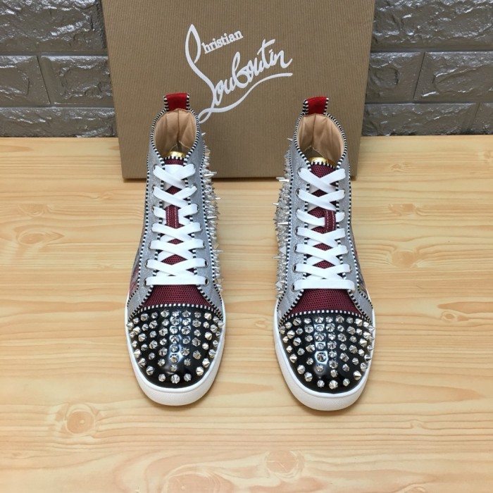 Christian Louboutin Louis Junior Spikes Orlato Flat Sneakers 14