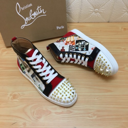 Christian Louboutin Louis Junior Spikes Orlato Flat Sneakers 12