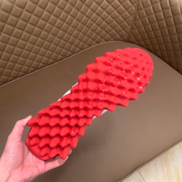 Christian Louboutin Loubishark Low 'White Red'