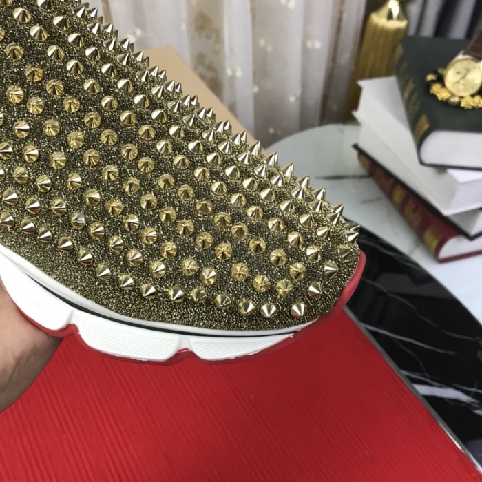 Christian Louboutin Spike Sock Flat Sneakers 1