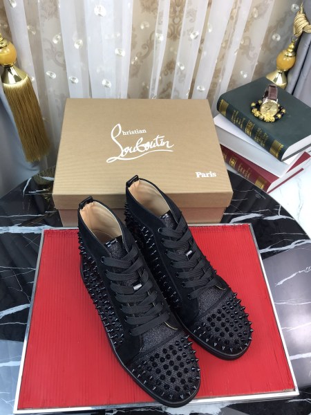 Christian Louboutin Louis Junior Spikes Orlato Flat Sneakers 1
