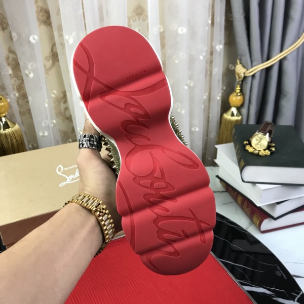 Christian Louboutin Spike Sock Flat Sneakers 1