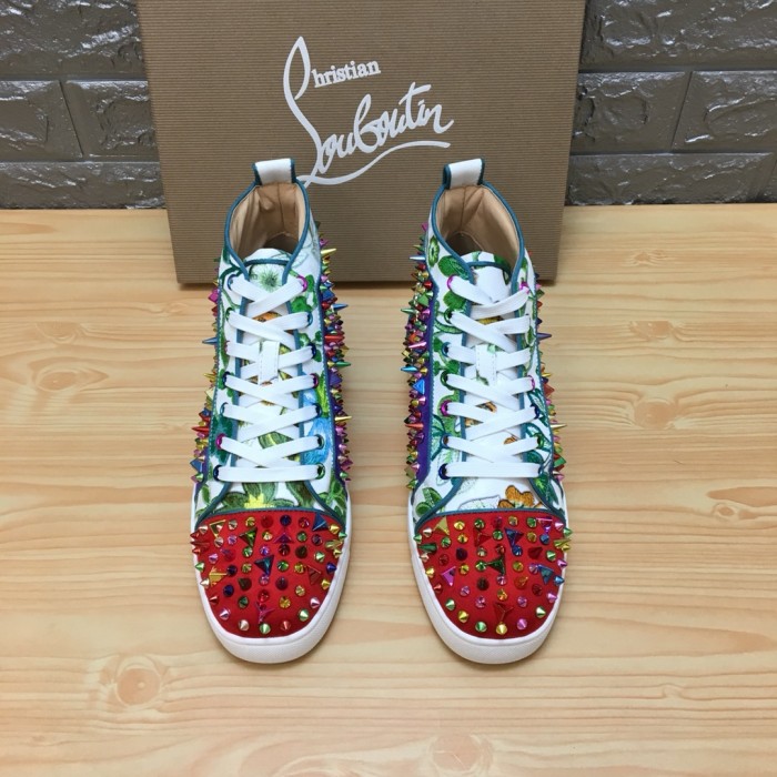 Christian Louboutin Louis Junior Spikes Orlato Flat Sneakers 15