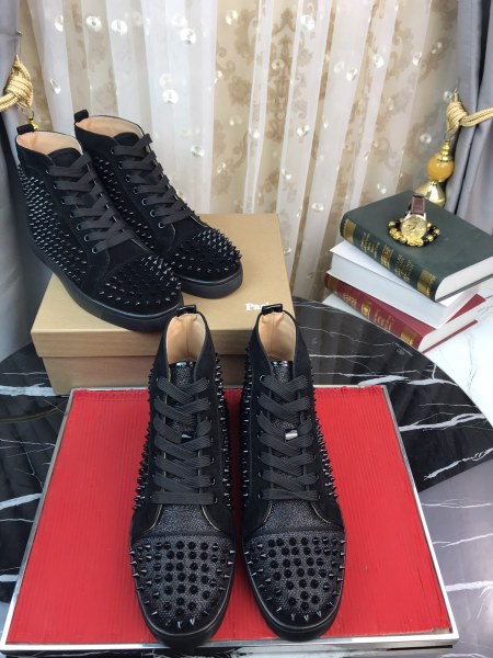 Christian Louboutin Louis Junior Spikes Orlato Flat Sneakers 1