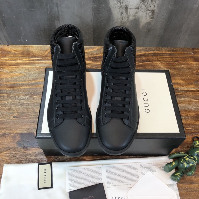 Gucci Ace High-Top GG Black