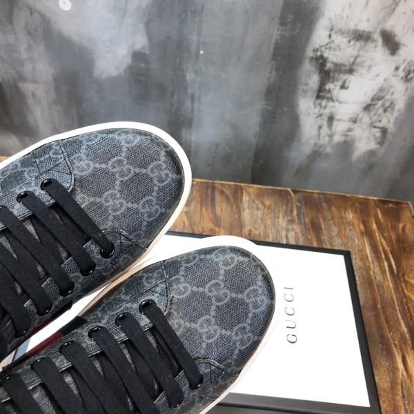 Gucci Ace GG High Top Black
