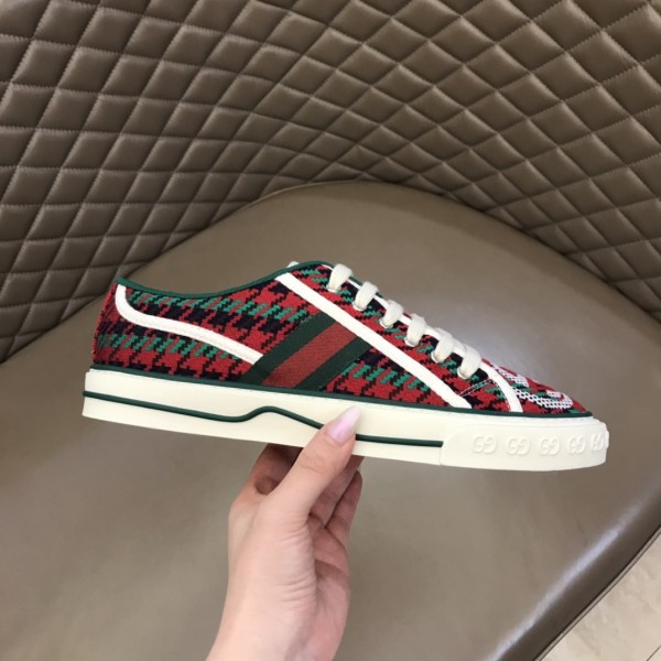 Gucci Tennis 1977 Houndstooth Motif