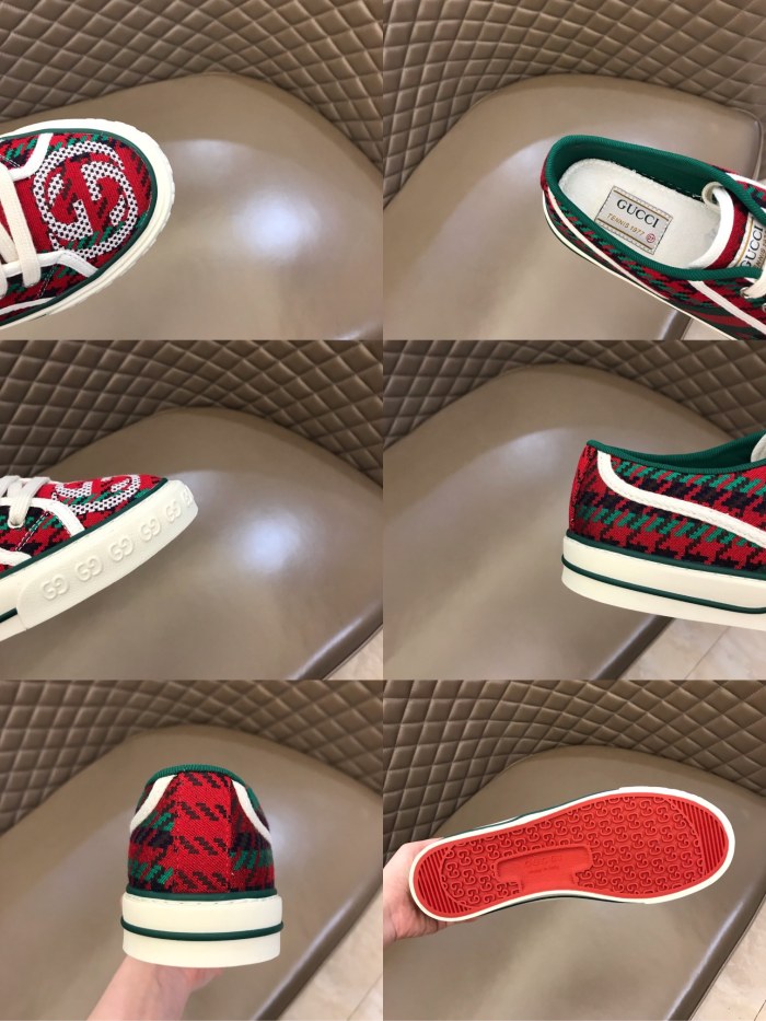 Gucci Tennis 1977 Houndstooth Motif
