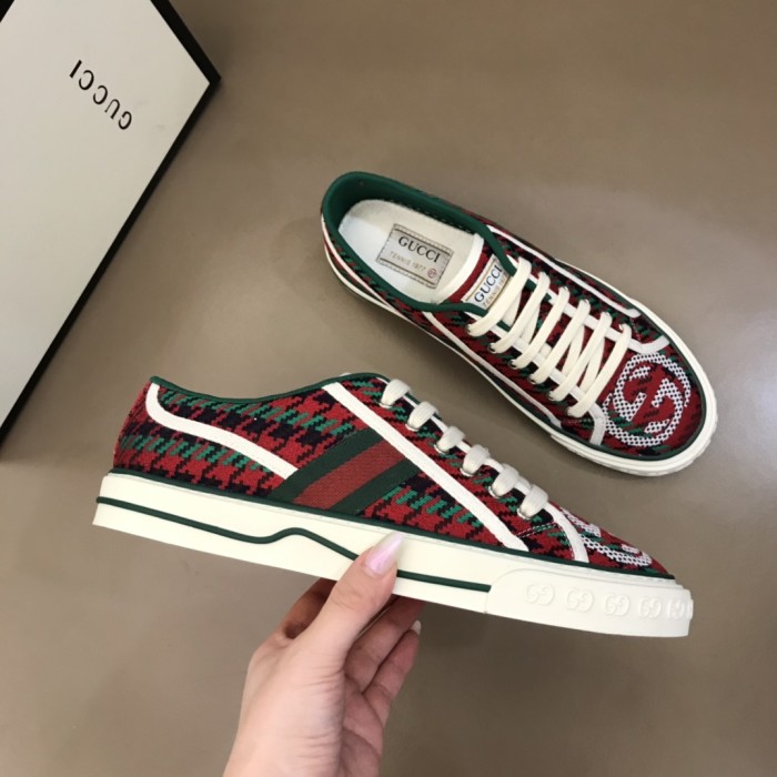 Gucci Tennis 1977 Houndstooth Motif