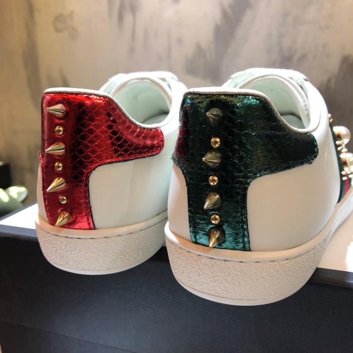 Gucci Ace Studded Pearl (W)