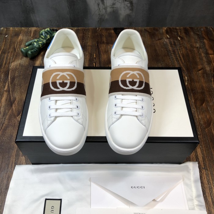 Gucci Ace Brown Interlocking G