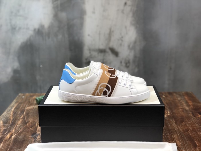 Gucci Ace Brown Interlocking G