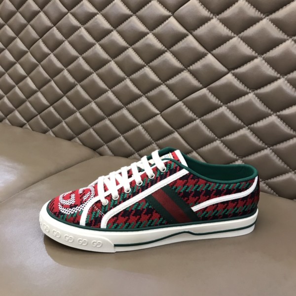 Gucci Tennis 1977 Houndstooth Motif