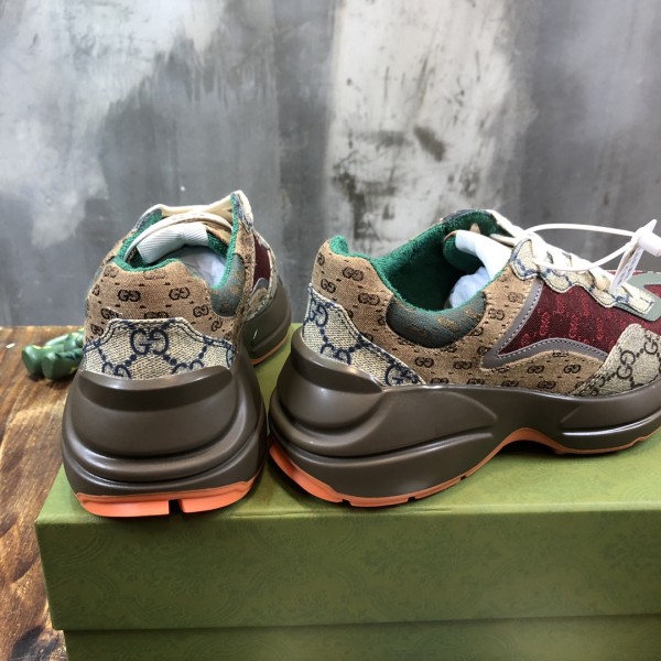 Gucci Rhyton 'Beige Brick Red'