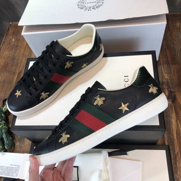 Gucci Ace embroidered Bees and Stars