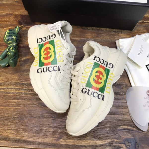 Gucci Rhyton Leather Sneaker 'Vintage Logo'