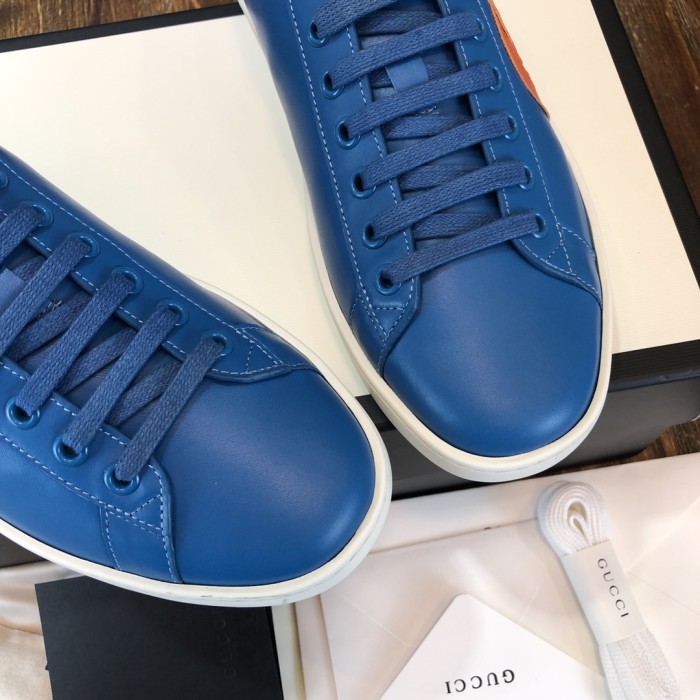 Gucci Ace Interlocking GG Teal