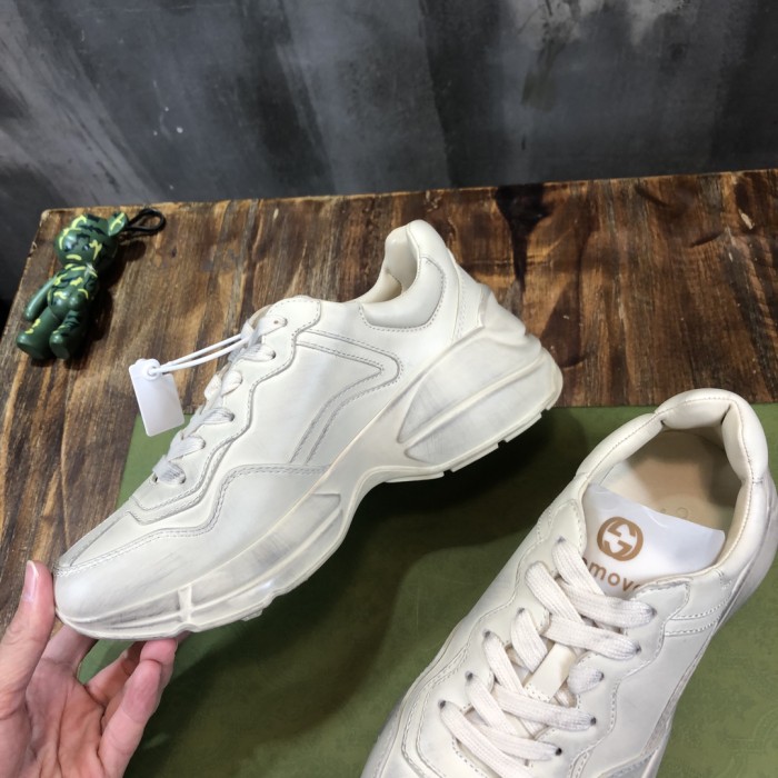 Gucci Rhython Leather Sneaker 'Ivory'