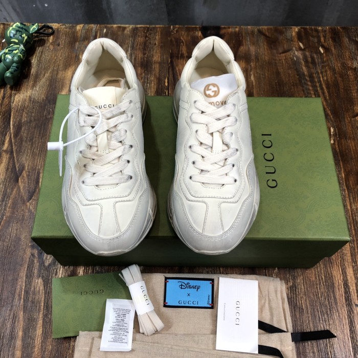 Gucci Rhython Leather Sneaker 'Ivory'