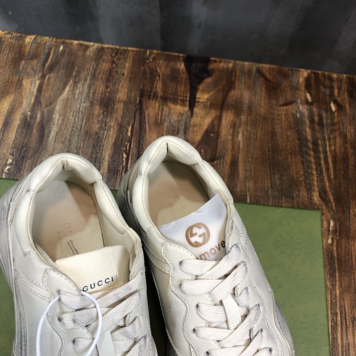 Gucci Rhython Leather Sneaker 'Ivory'