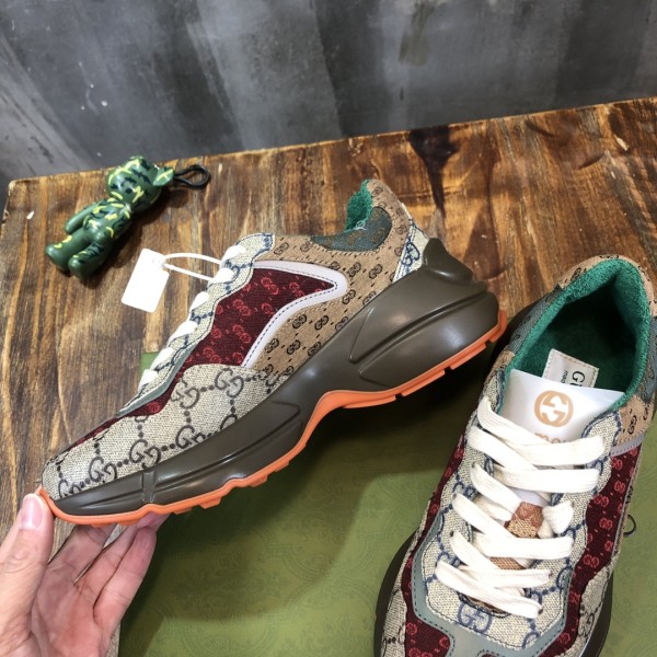 Gucci Rhyton 'Beige Brick Red'