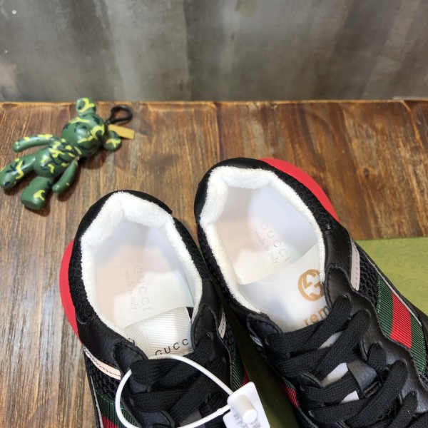 Gucci Rhyton 'Black Red Green Reflective'