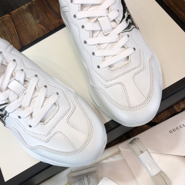 Gucci Wmns Rhyton 'Mystic Cat - White' Women's