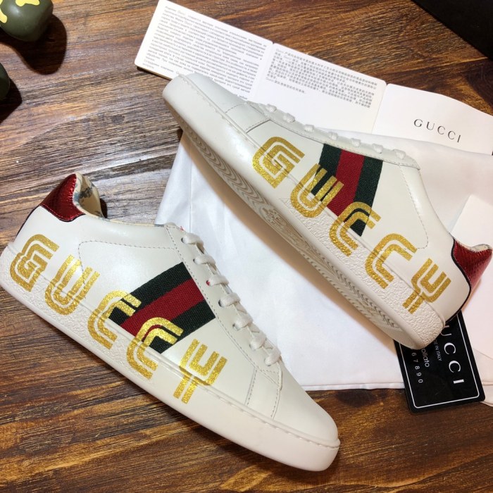 Gucci Ace Guccy Print