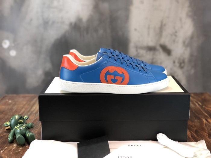 Gucci Ace Interlocking GG Teal