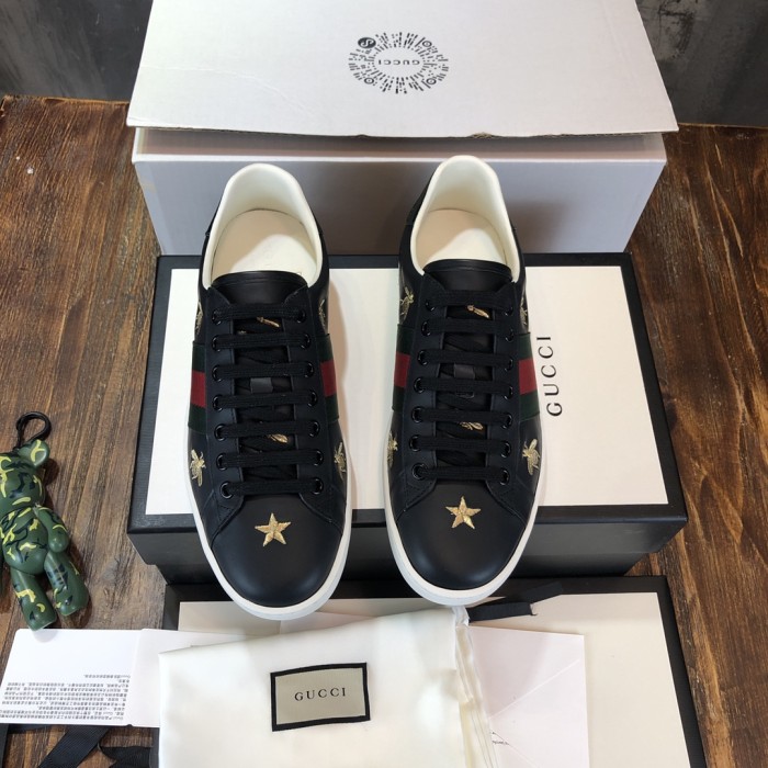 Gucci Ace embroidered Bees and Stars