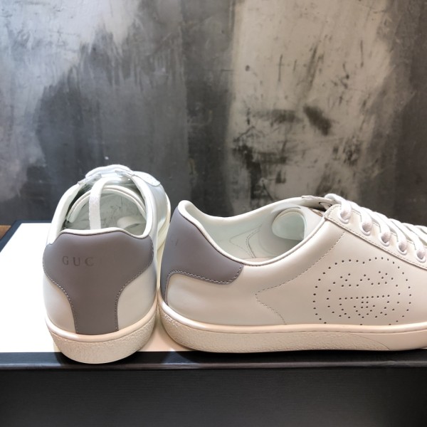 Gucci Ace Perforated Interlocking G (W)