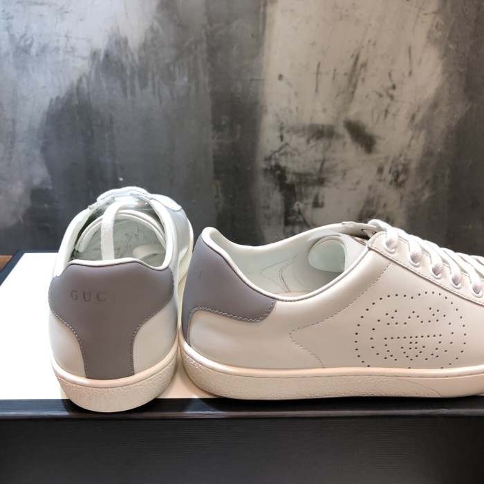 Gucci Ace Perforated Interlocking G (W)