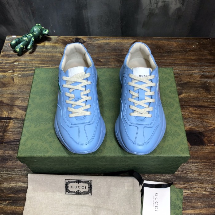 GUCCI Rhyton Low top Casual Shoes Blue