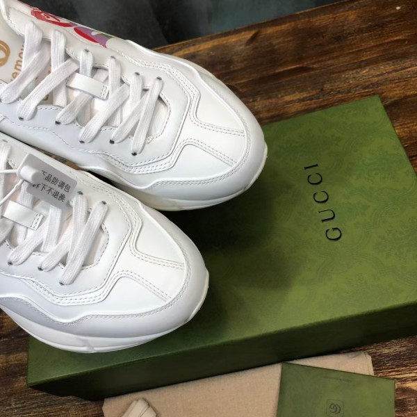 GUCCI Rhyton Low top Chunky Sneakers White