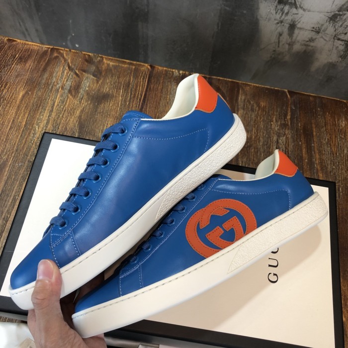 Gucci Ace Interlocking GG Teal