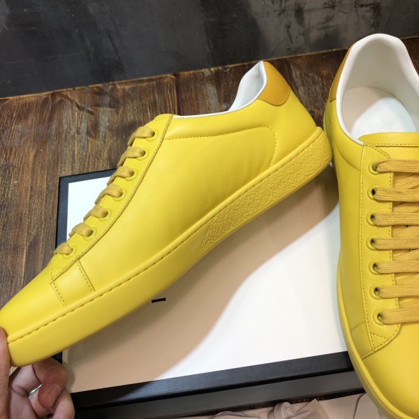 Gucci Ace Interlocking G Yellow (W)